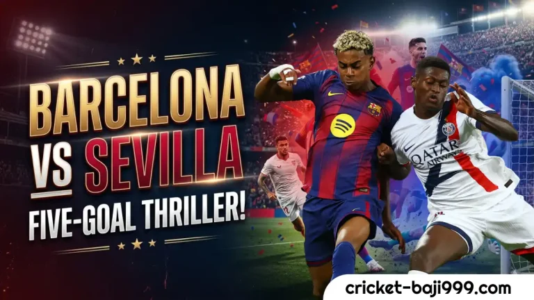 Barcelona vs Sevilla_ Five-Goal Thriller!
